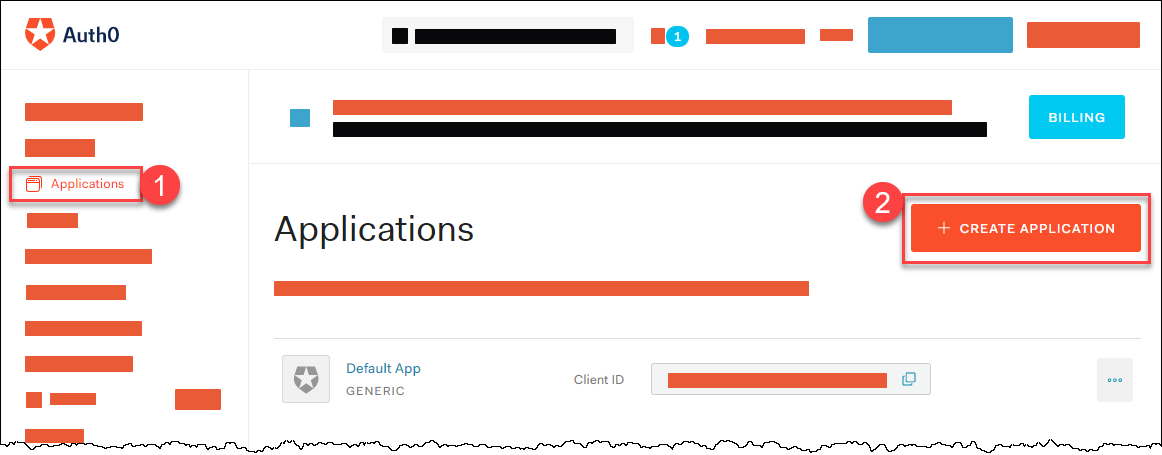 Create client application